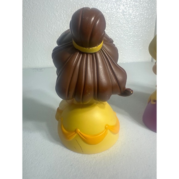 Disney Princesses Collectible Figurines Cinderella Belle Jasmine Rapunzel Tiana - Picture 12 of 14